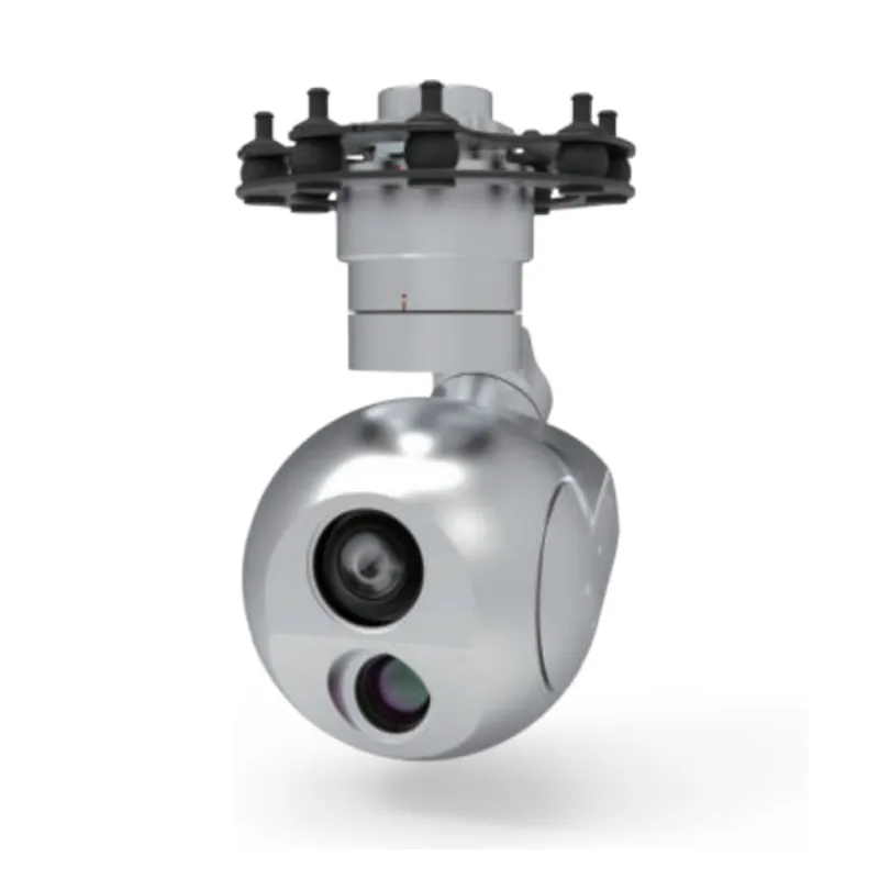 e10t three axis gyro stabilized dual optical pan tilt for sale