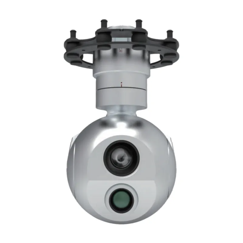 E10T three-axis gyro-stabilized dual-optical pan-tilt